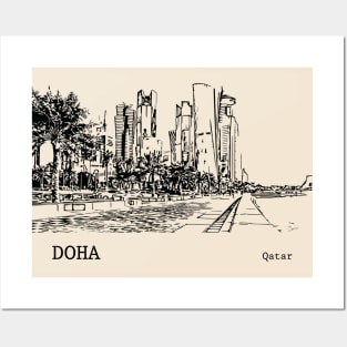 Doha Qatar Posters and Art